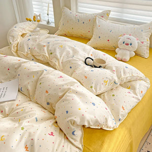 VILZSTUDIOS Luxurious Soft Twin-Queen Duvet Bedding Set