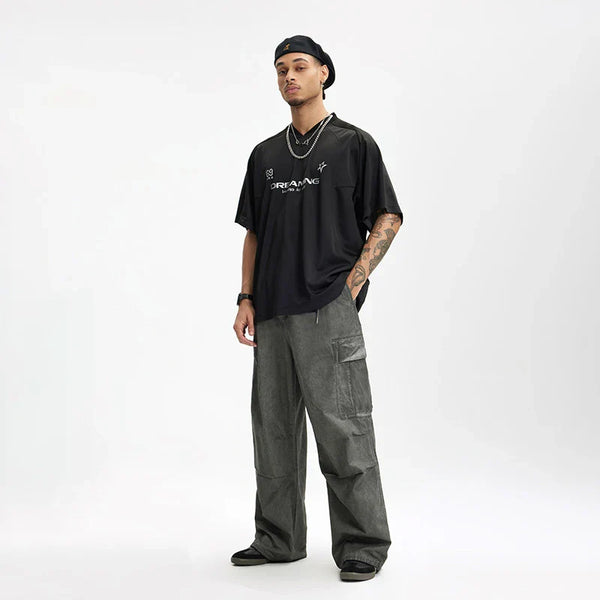 Vintage Heavy Washed Cargo Pants