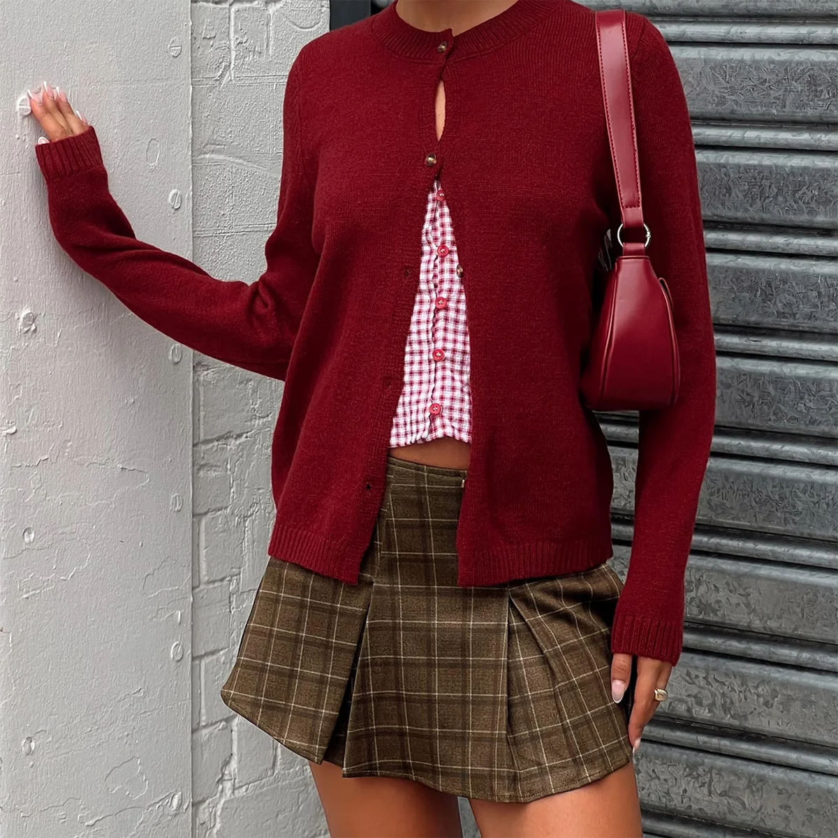 VILZSTUDIOS Cozy Knitted Button Up Cardigan