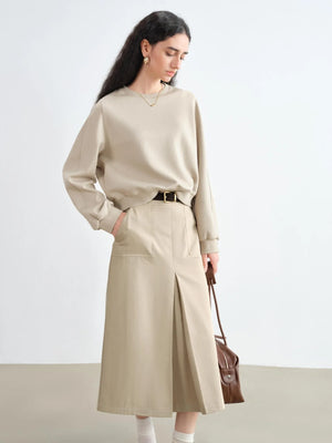 VILZSTUDIOS Cozy Round Neck Sweater