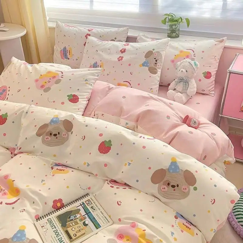 VILZSTUDIOS Cool & Cute Duvet Cover Twin Bedding Set