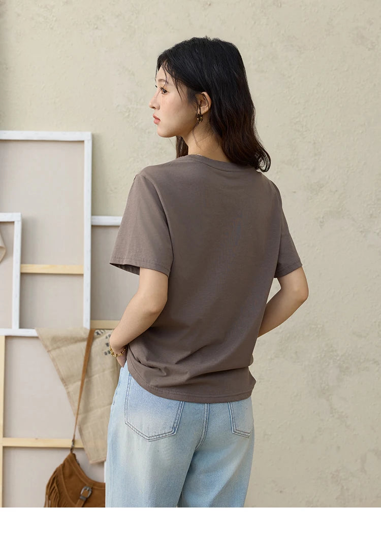 VILZSTUDIOS Loose Fit Summer Print T-Shirt