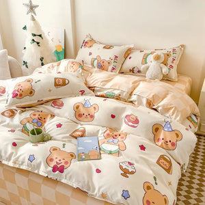 VILZSTUDIOS Cool & Cute Duvet Cover Twin Bedding Set