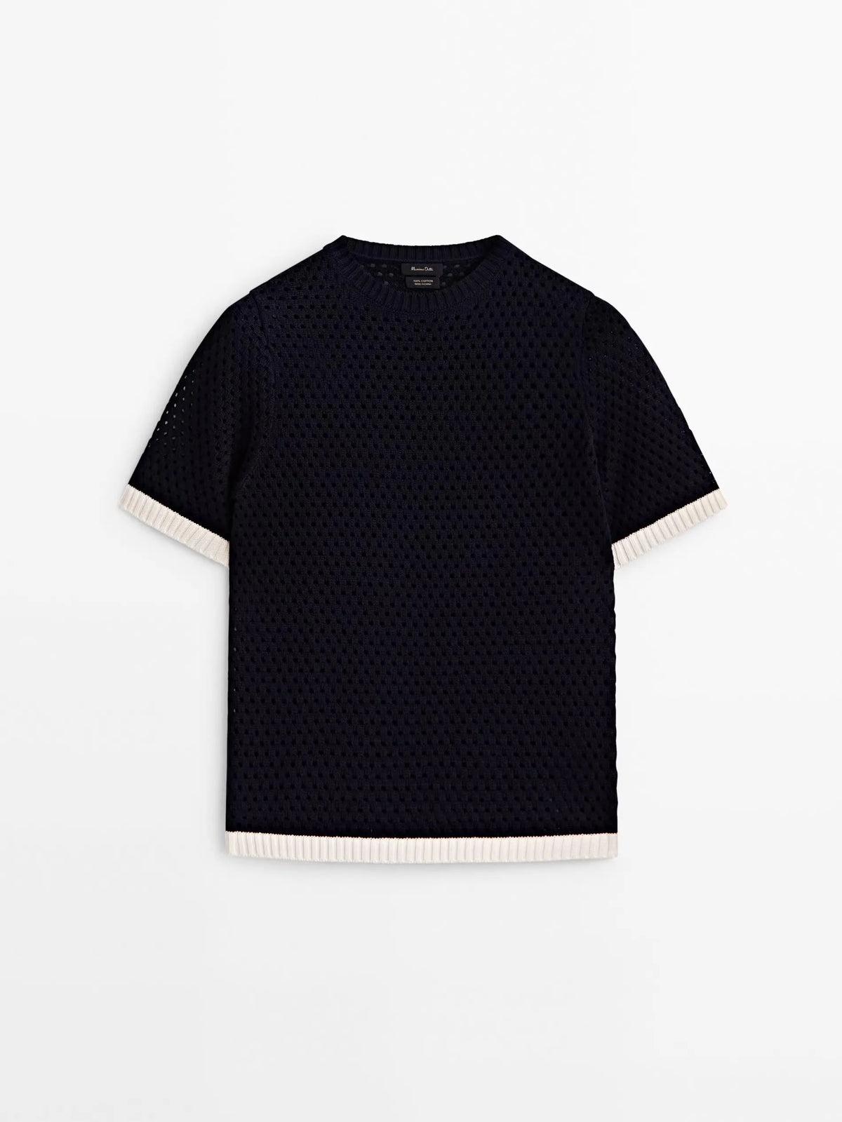 VILZSTUDIOS Cotton Short Sleeve Sweater