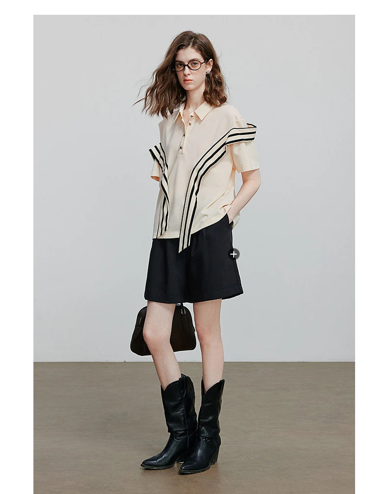 VILZSTUDIOS Stylish Summer Short Sleeve T-Shirt