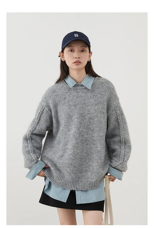 VILZSTUDIOS Warm Loose Knit Sweater