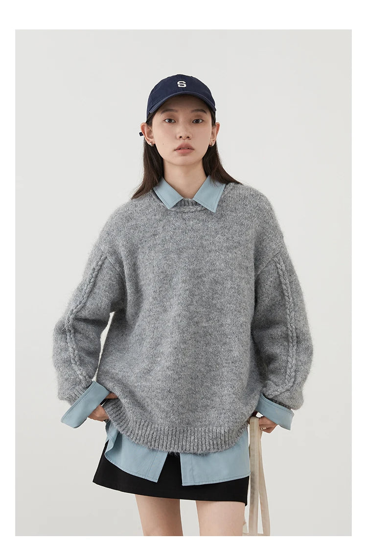 VILZSTUDIOS Warm Loose Knit Sweater