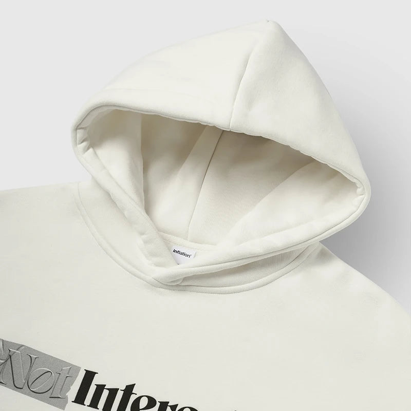 VILZSTUDIOS Flame Print Velvet Thermal Hoodie