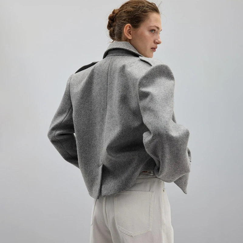 VILZSTUDIOS Cozy Wool Blend Jacket
