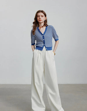 VILZSTUDIOS Stylish Knit Summer Cardigan