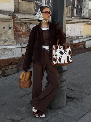 VILZSTUDIOS Cozy Velvet Jacket