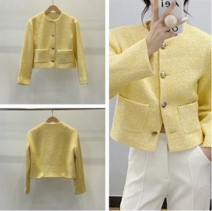 VILZSTUDIOS Stylish Formal Tweed Jacket