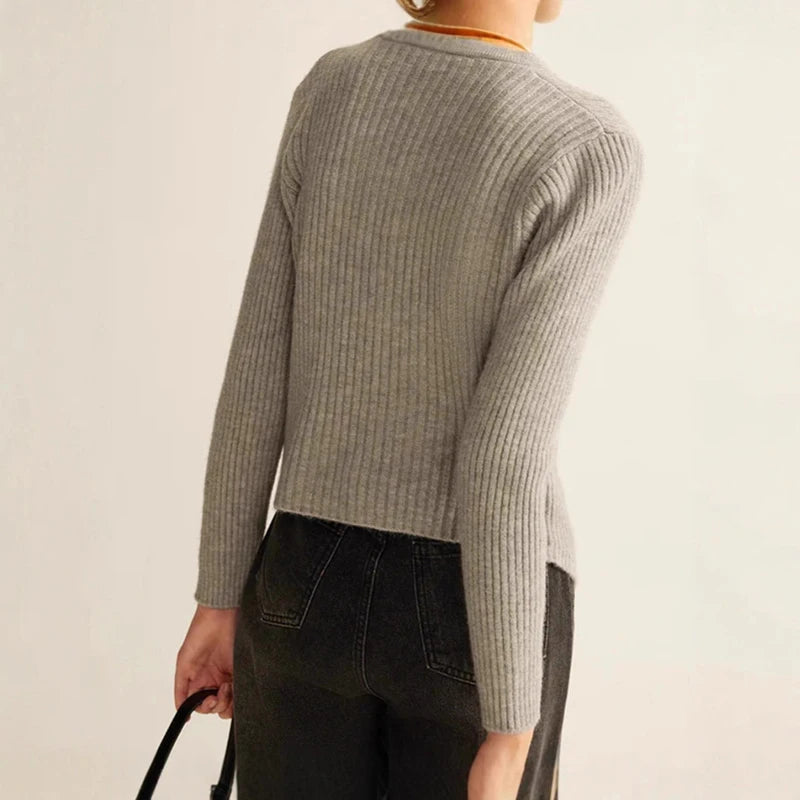 VILZSTUDIOS Elegant Slim Fit Cardigan