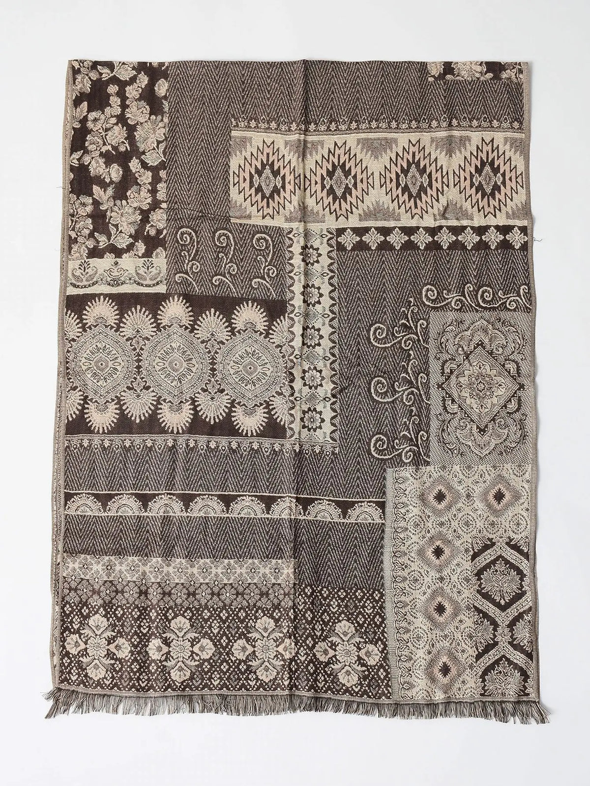 VILZSTUDIOS Jacquard Soft Warm Scarf