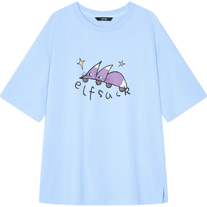 VILZSTUDIOS Comfy Casual Loose Cotton T-Shirt