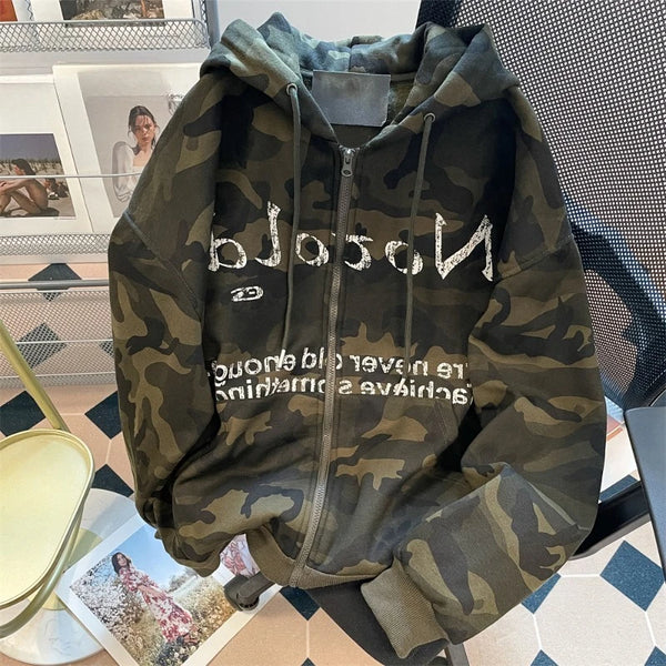 Vintage American Camo Hoodie