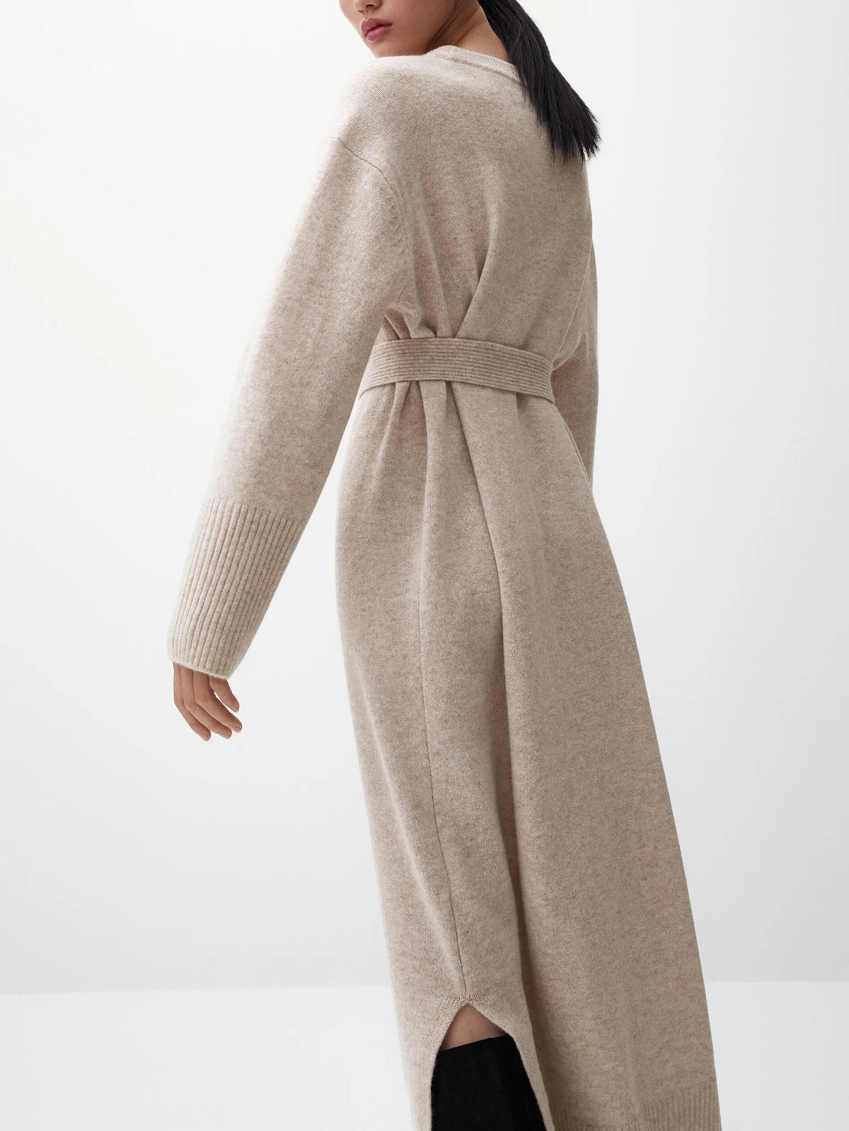 VILZSTUDIOS Stylish Knitted Maxi Dress