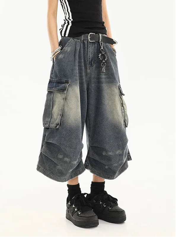 VILZSTUDIOS Vintage Washed Women's Jorts