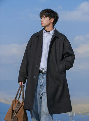 VILZSTUDIOS Thick Wool Casual Coat