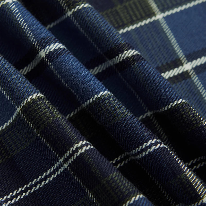 VILZSTUDIOS Classic Oversized Plaid Shirt