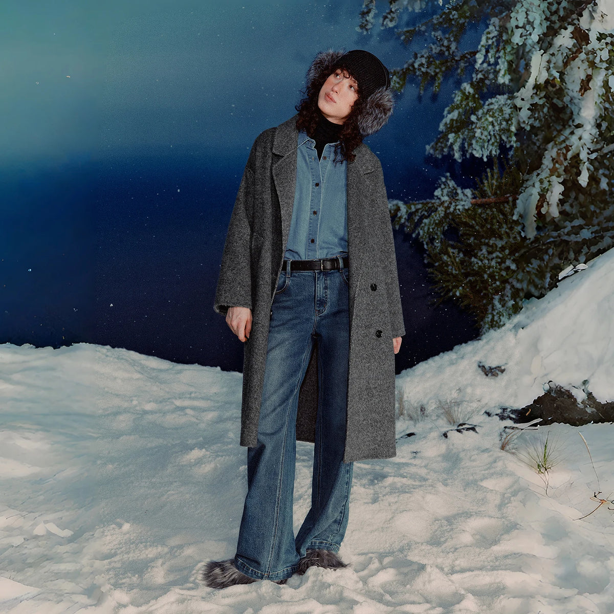 VILZSTUDIOS Luxurious Wool Coat