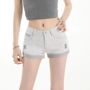 VILZSTUDIOS Slim Fit Low Waist Elastic Jeans
