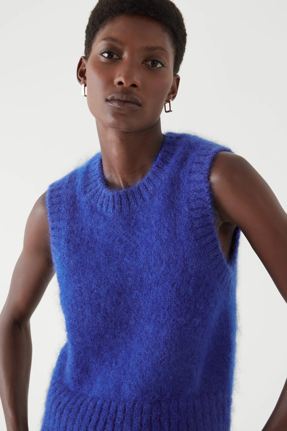 VILZSTUDIOS Stylish Mohair Blended Vest