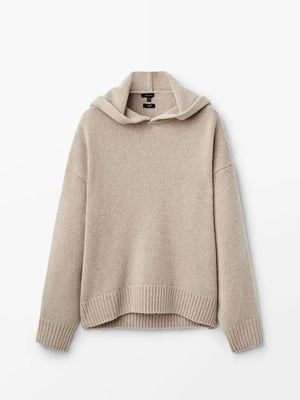 VILZSTUDIOS Stylish Wool Knitted Hoodie