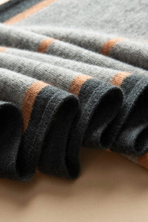 VILZSTUDIOS A-class High-quality 100% Cashmere New Cashmere Scarf 100% Knitted Warm Neck-Protecting High-end Fashion Wild Color in Winter.
