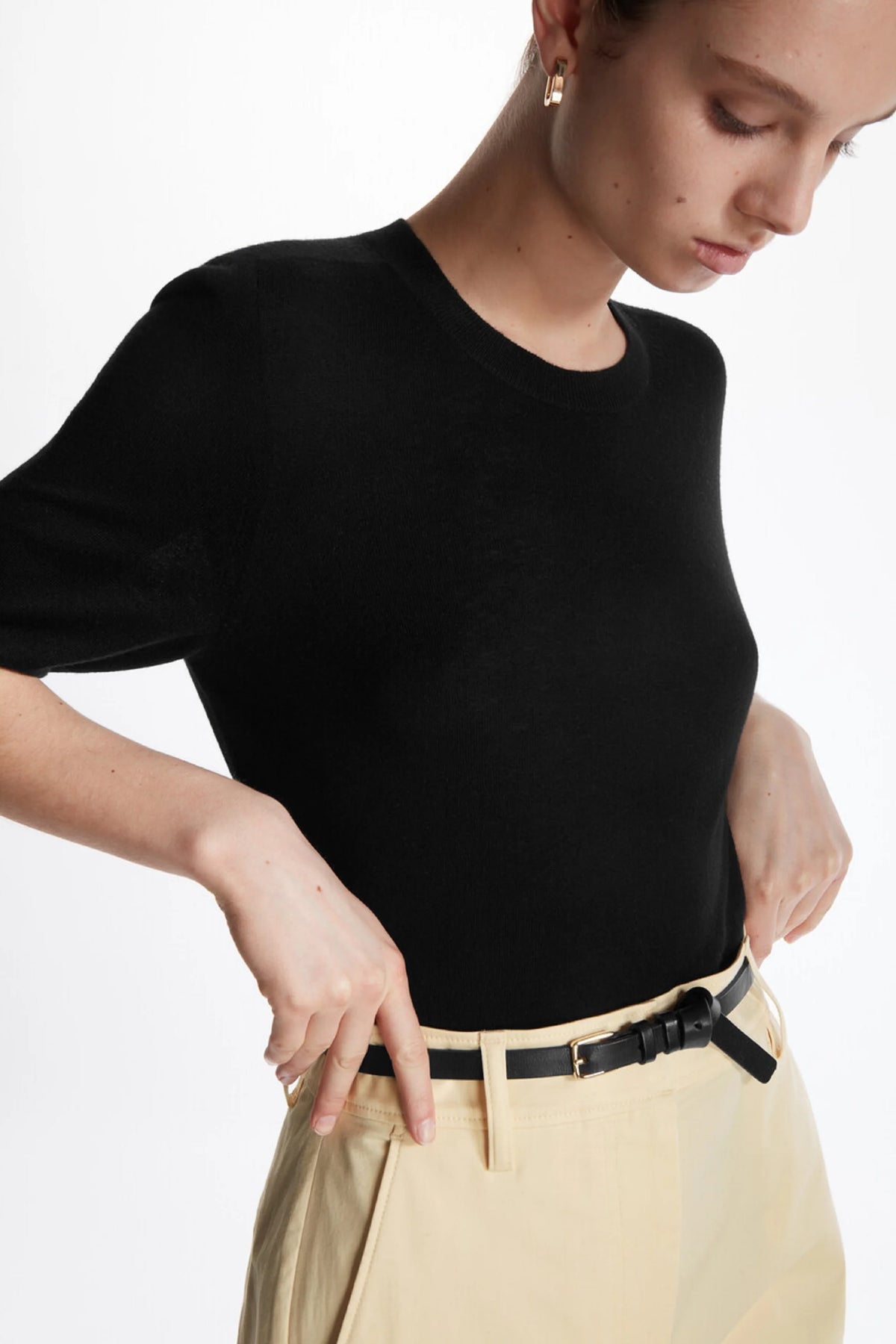VILZSTUDIOS Knitted Wool T-Shirt