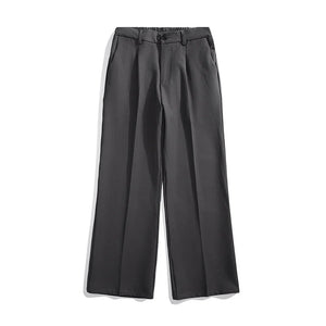 VILZSTUDIOS Black Comfortable Thin Straight Pants