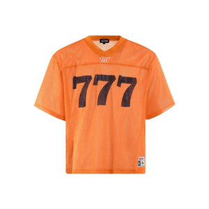 VILZSTUDIOS Breathable Mesh Hollow Short-Sleeved Retro T-Shirt