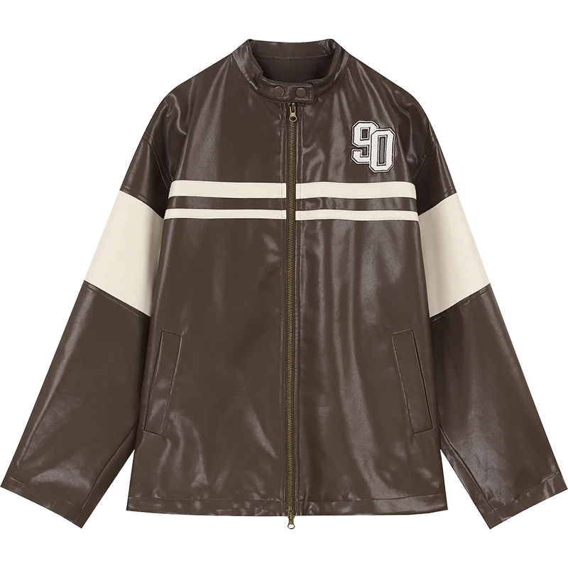 VILZSTUDIOS Sporty Leather Jacket