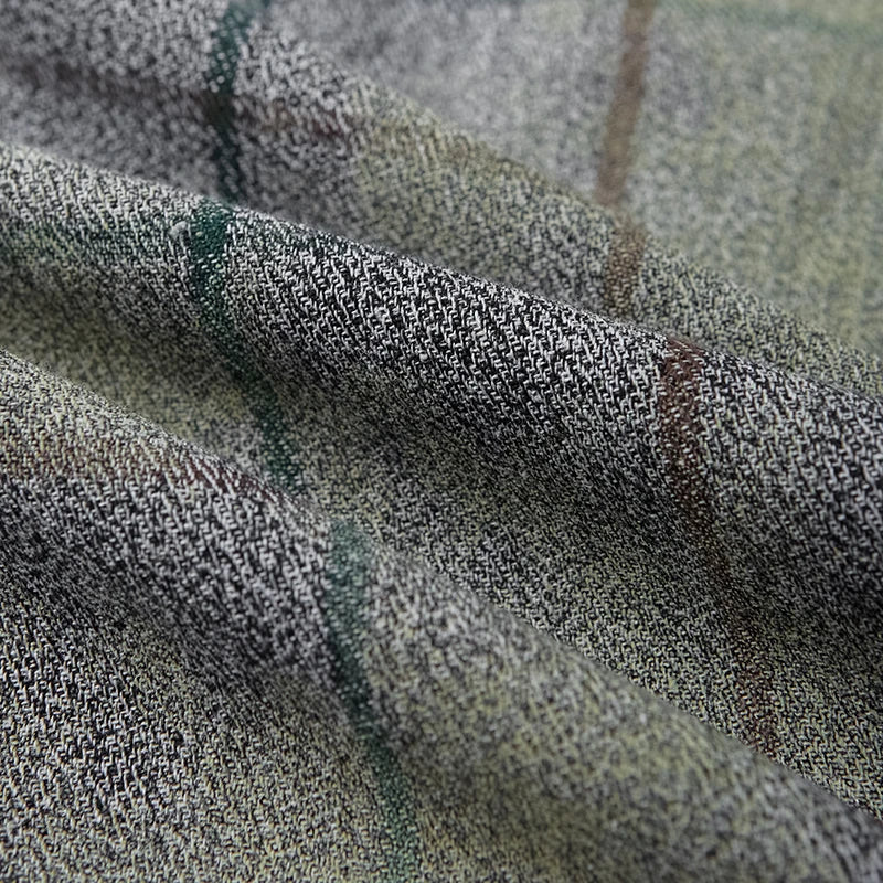 VILZSTUDIOS Retro Plaid Oversized Long-Sleeved Shirt