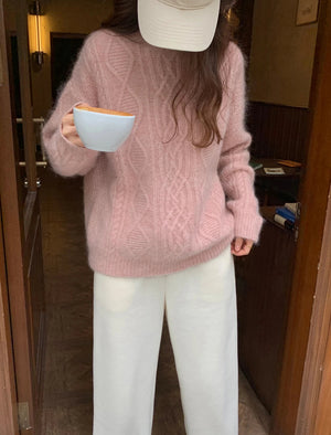 VILZSTUDIOS Casual Wool Knitted Sweater