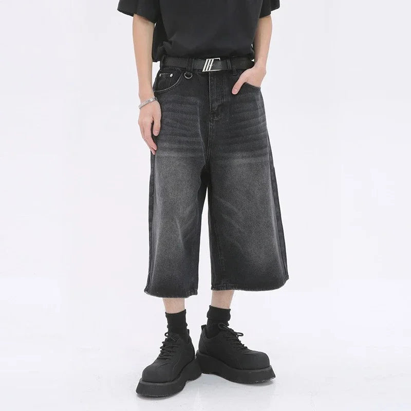 VILZSTUDIOS Retro Vintage High Waist Wide Jeans