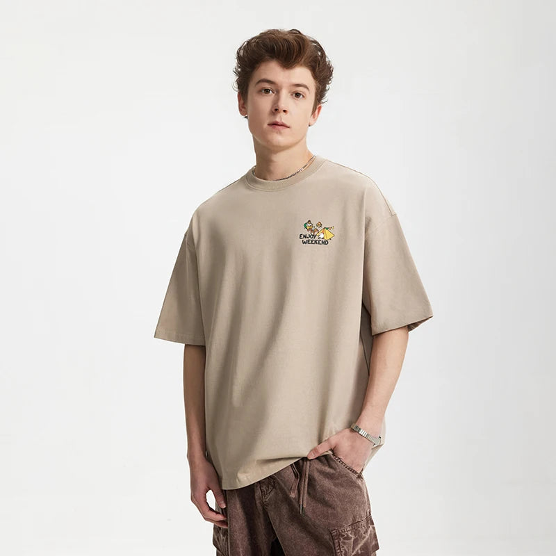 VILZSTUDIOS Mountain Printed Cotton T-Shirt