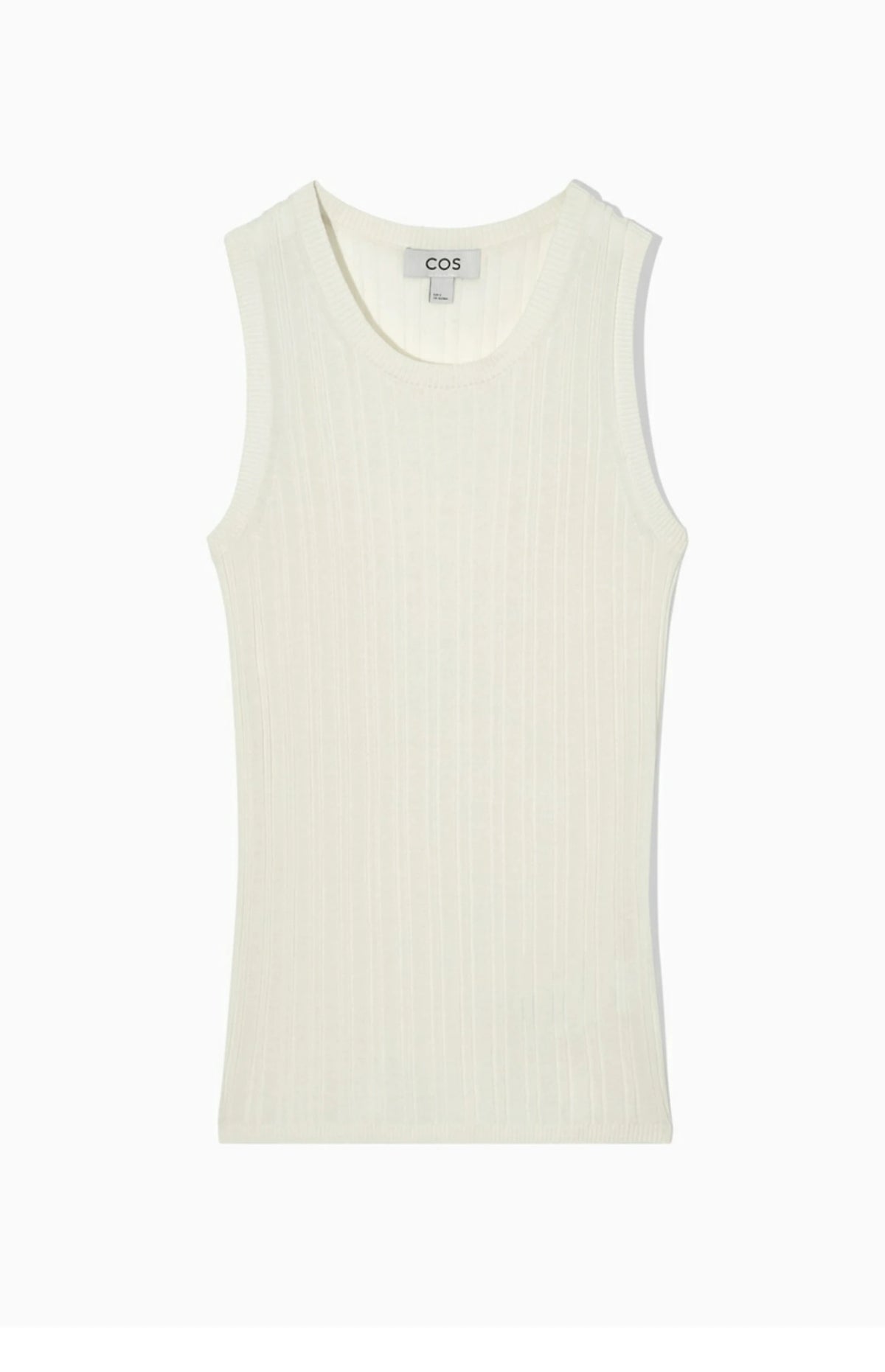VILZSTUDIOS Striped Silk Blend Tank Top