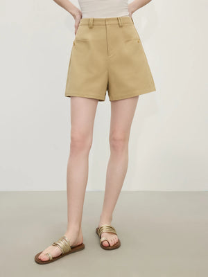 VILZSTUDIOS Versatile Casual Loose Fit Cotton Shorts