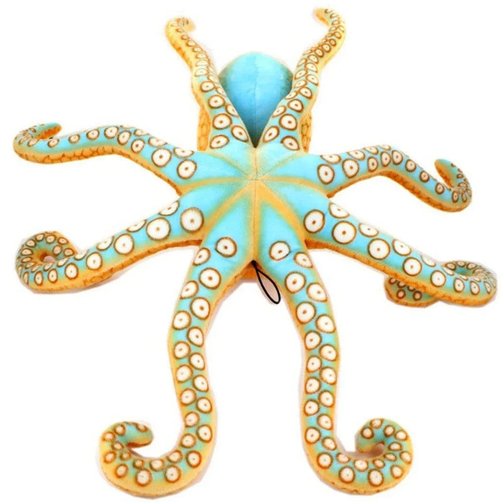 VILZSTUDIOS Realistic Large Octopus Plush Cushion