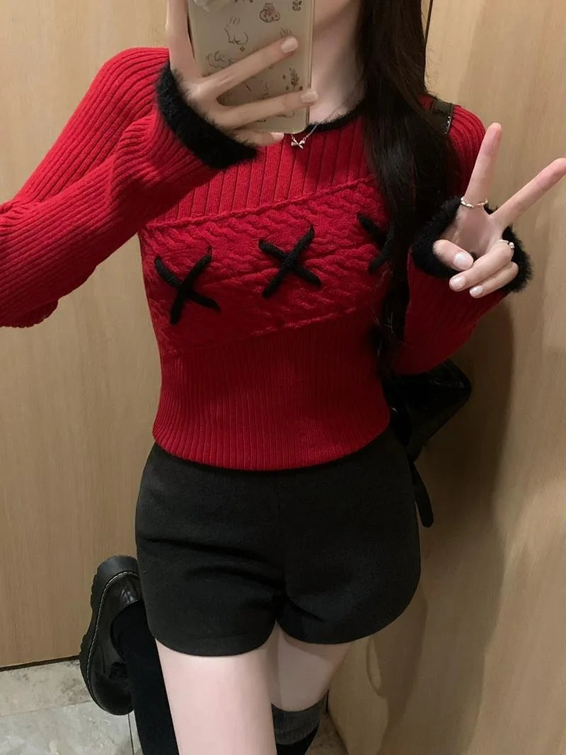 VILZSTUDIOS Jacquard Vintage Sweater