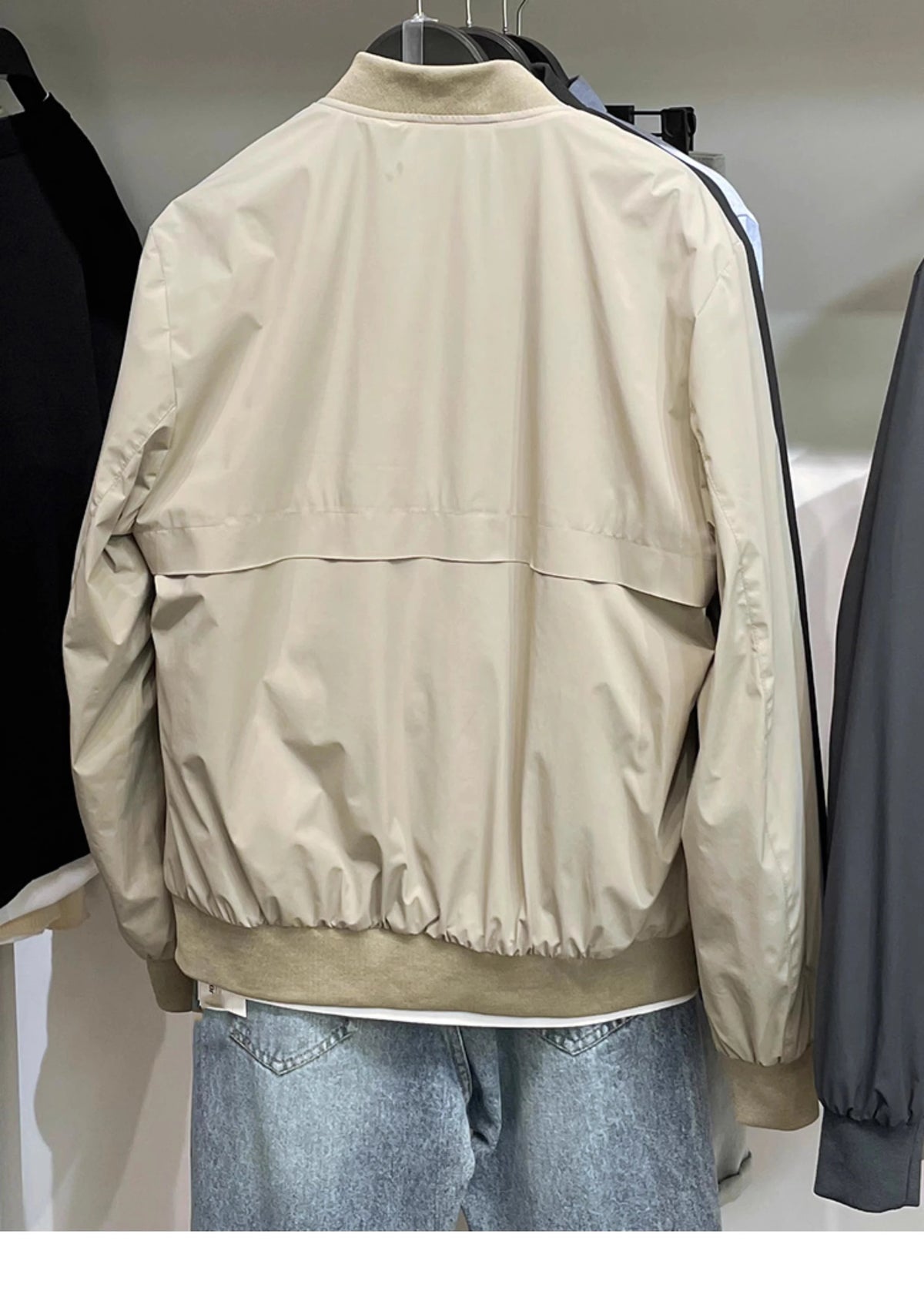 VILZSTUDIOS Casual Stand Up Collar Jacket