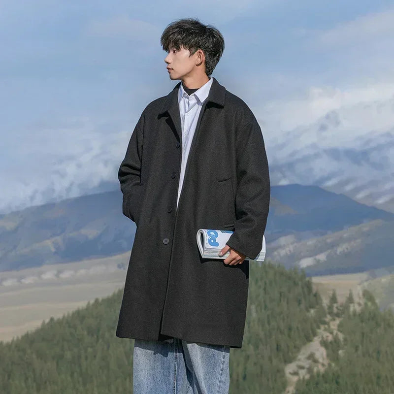 VILZSTUDIOS Thick Wool Casual Coat