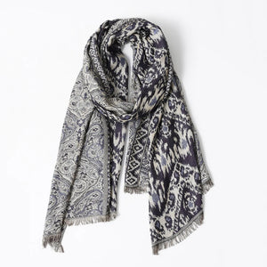 VILZSTUDIOS Jacquard Soft Warm Scarf