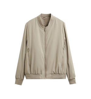VILZSTUDIOS Casual Stand Up Collar Jacket