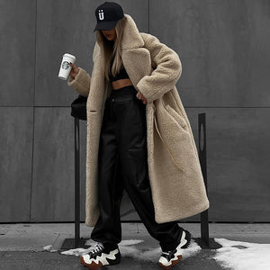 VILZSTUDIOS Retro Warm Woolen Coat