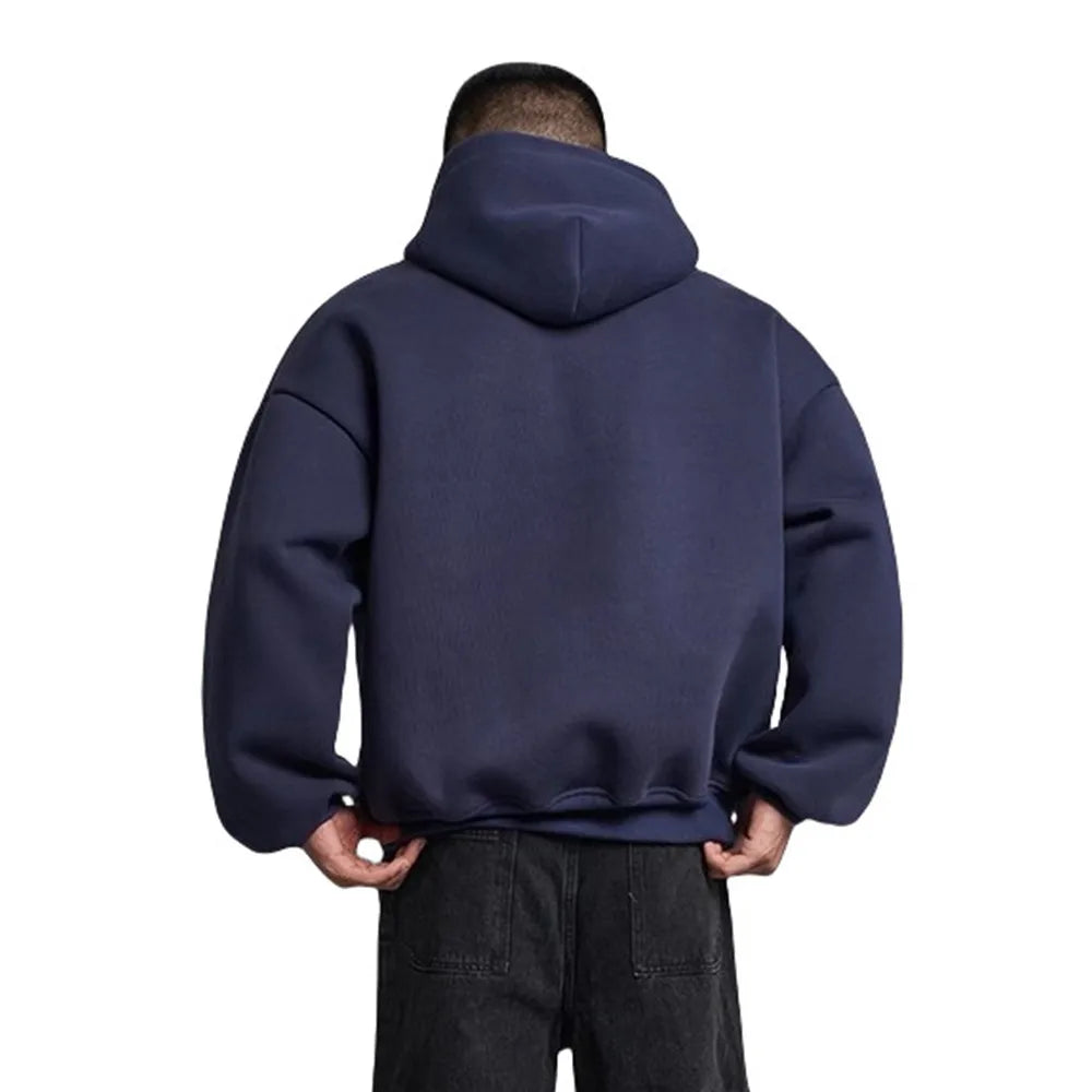 VILZSTUDIOS Stylish Embroidered Front Pocket Hoodies