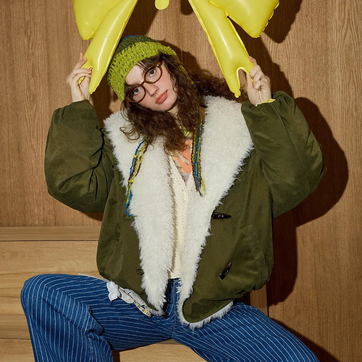 VILZSTUDIOS Thickened Oversized Puffer Jacket