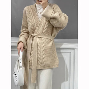 VILZSTUDIOS Thick Warm Wool Cardigan