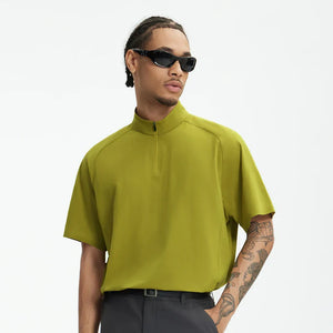 VILZSTUDIOS Solid Color Sun Protection T-Shirt